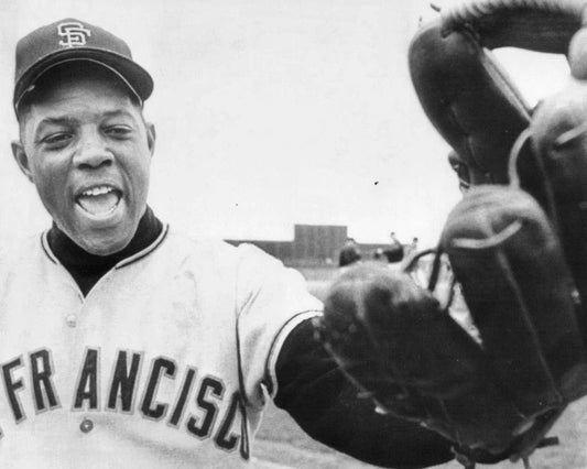 Willie Mays Magnet San Francisco Giants Baseball Picture Mlb Close Up