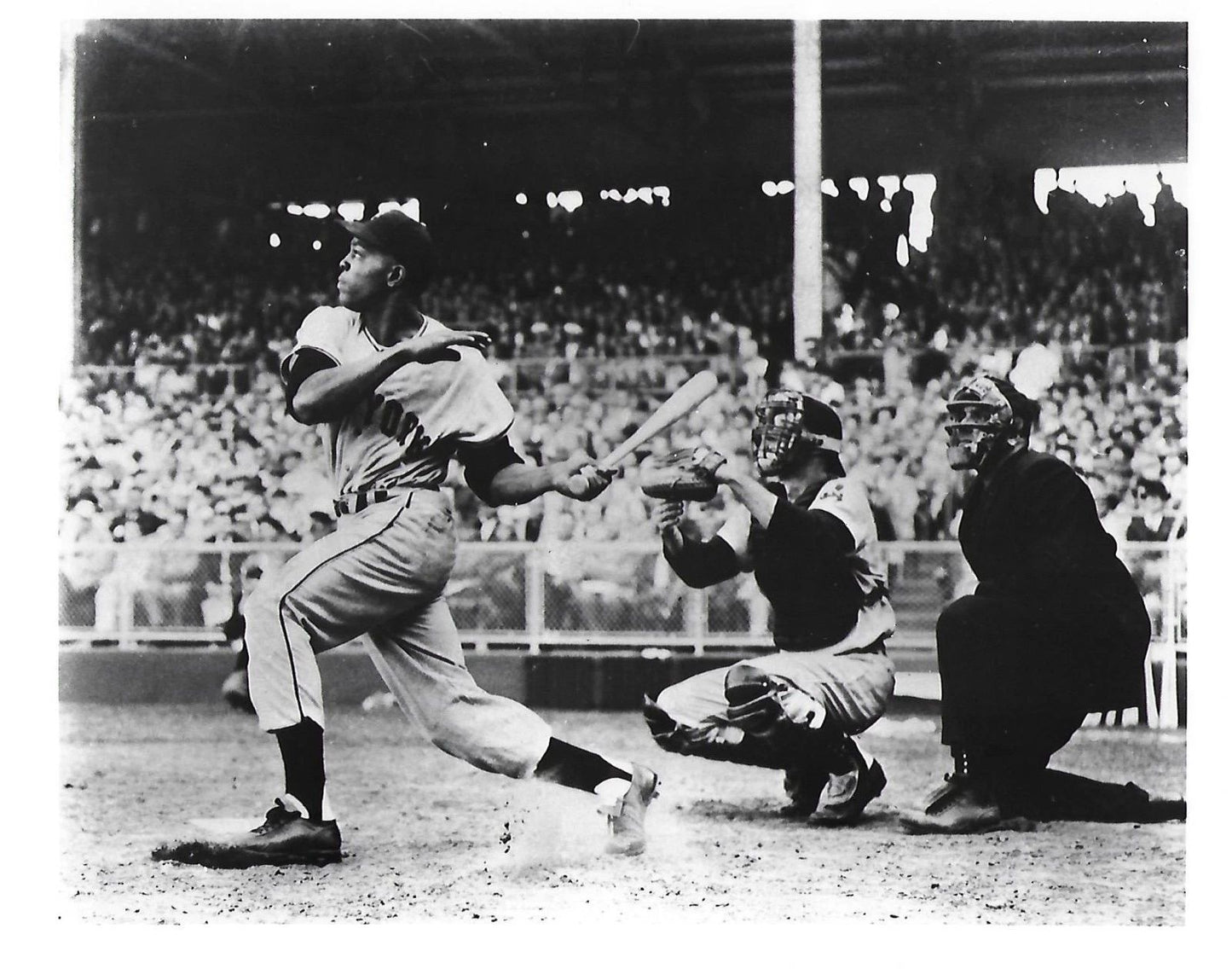Willie Mays Magnet San Francisco Giants Picture Baseball Mlb Hr Swing
