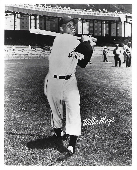 Willie Mays Magnet San Francisco Giants Picture Baseball Mlb Swinging