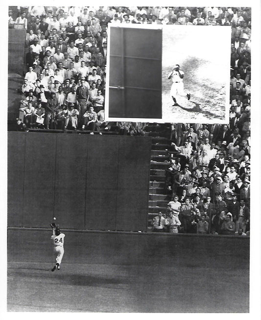 Willie Mays Photo San Fran Giants Ny Picture Baseball Mlb The Catch Insert