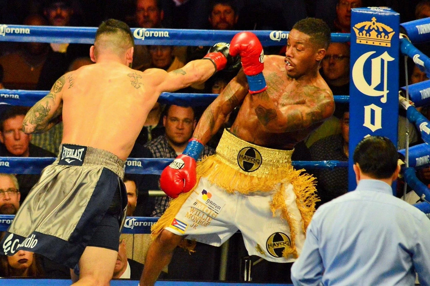 Willie Monroe Jr Photo Boxing Picture Ring Action