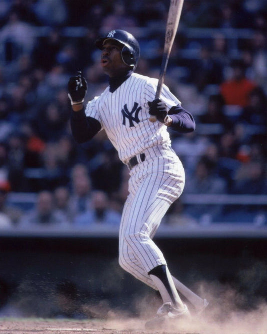 Willie Randolph Photo New York Yankees Ny Baseball Picture Mlb At Bat