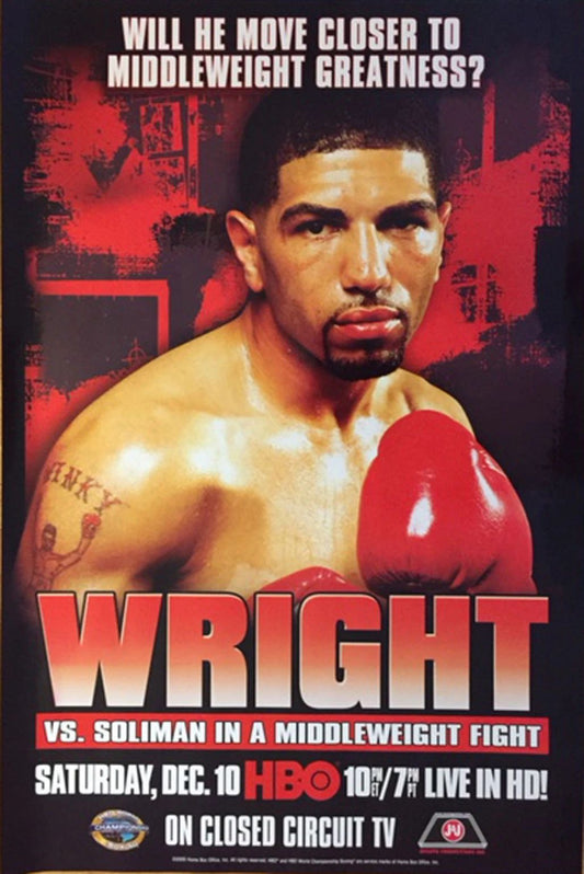 Winky Wright Vs Sam Solimon Magnet Magnet Boxing Picture