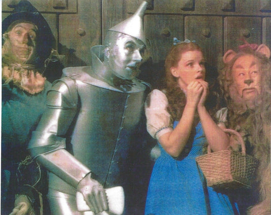Wizard Of Oz Magnet Movies Tv Picture Dorothy Tin Man Lion Scarecrow Color