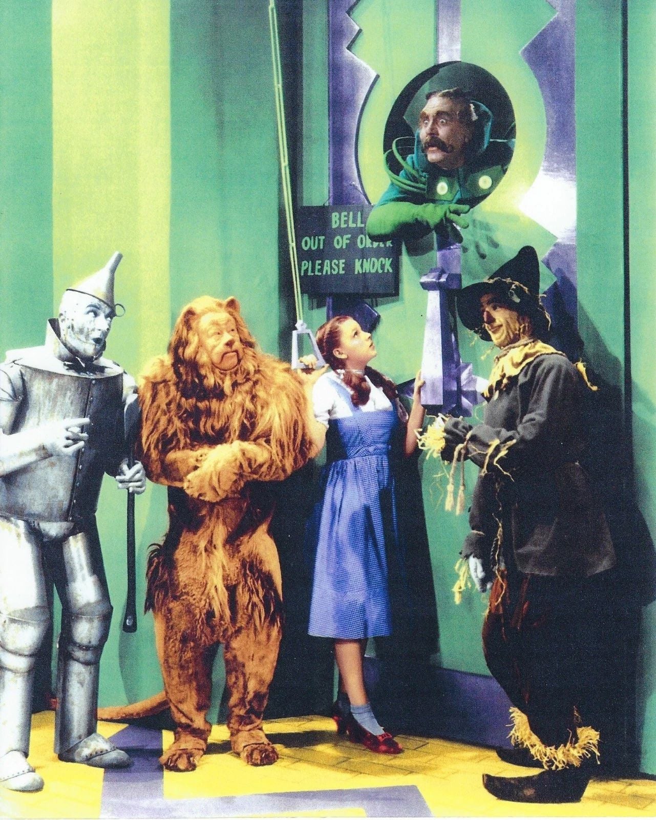 Wizard Of Oz Magnet Movies Tv Picture Tin Man Straw Man Dorothy Lion Cast