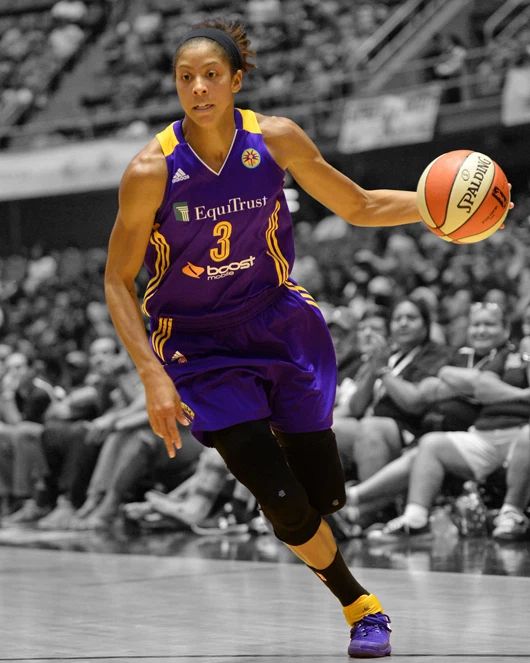 Wnba Los Angeles Sparks Candace Parker Glossy Magnet Spotlight Magnet