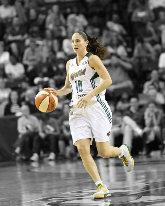 Wnba Seattle Storm Sue Bird Glossy Photo Spotlight Poster Basketball Print