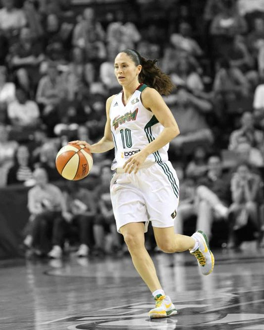 Wnba Seattle Storm Sue Bird Glossy Photo Spotlight Poster Basketball Print