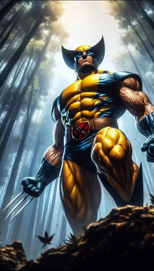 Wolverine Comic Magnet