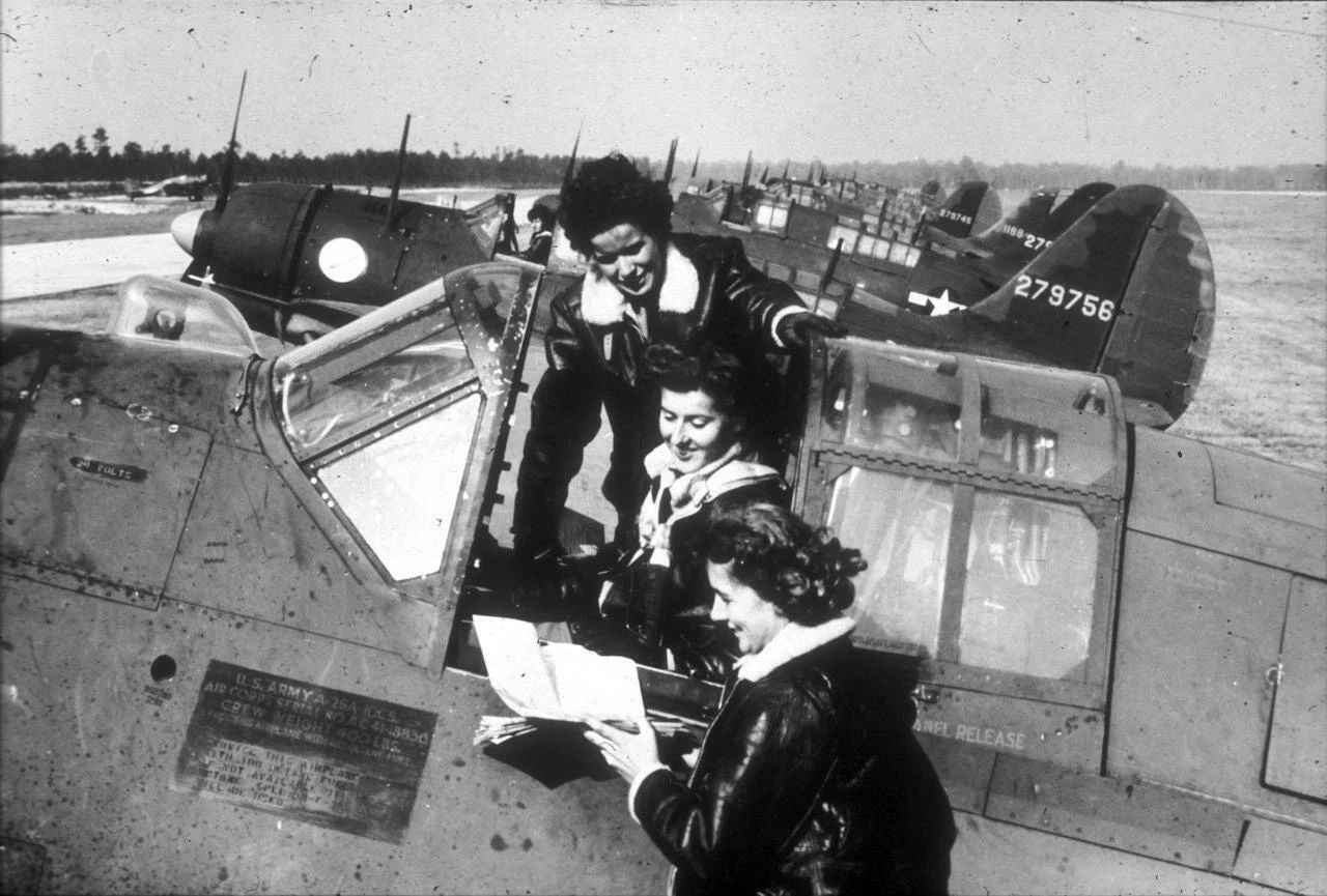 World War 2 Women Pilots Us Airforce Historic Picture Magnet Magnet Print