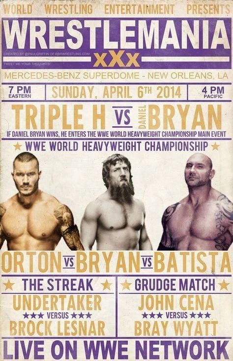 Wrestlemania Xxx Photo Wrestling Picture Wwe Randy Orton Batista D Bryan