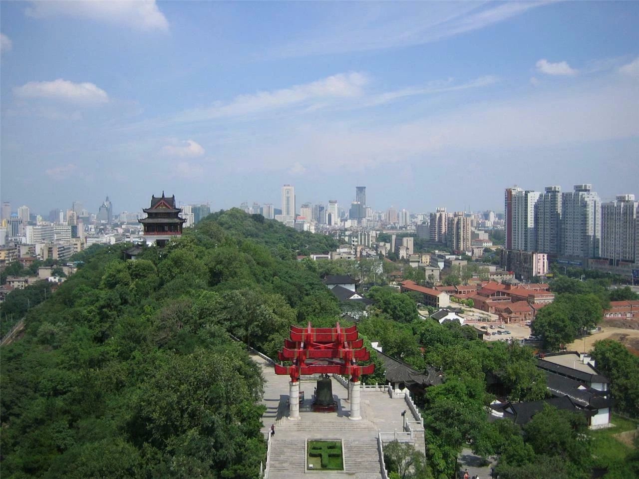 Wuhan City Skyline Hubei Province China Poster Picture Photo Print