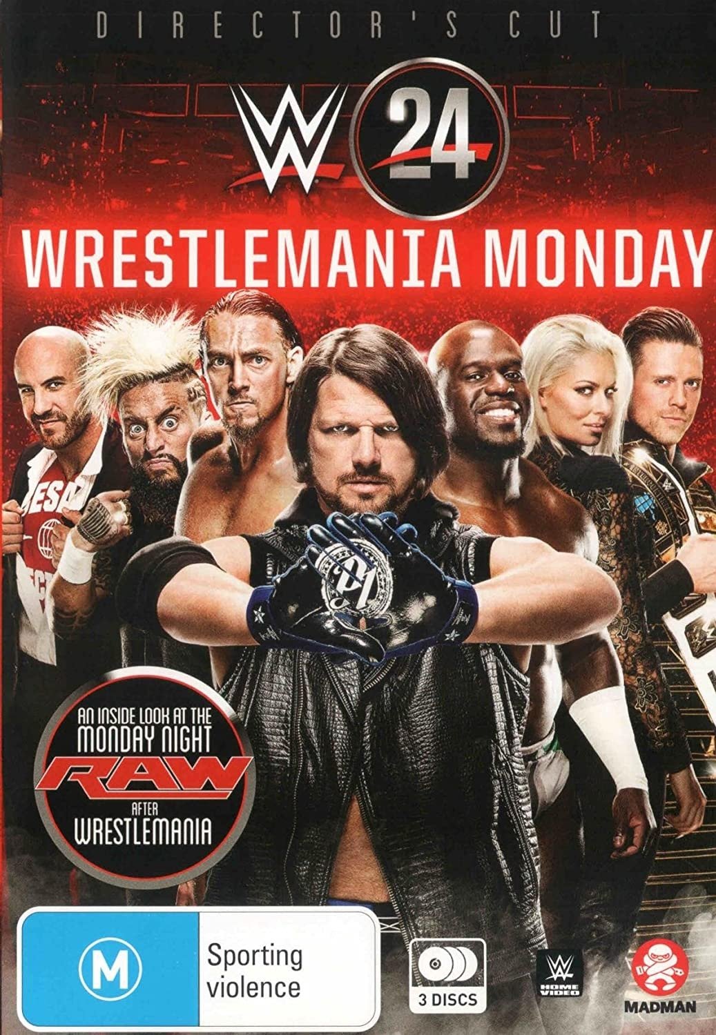 WWE 24 Wrestlemania Dallas Keychain