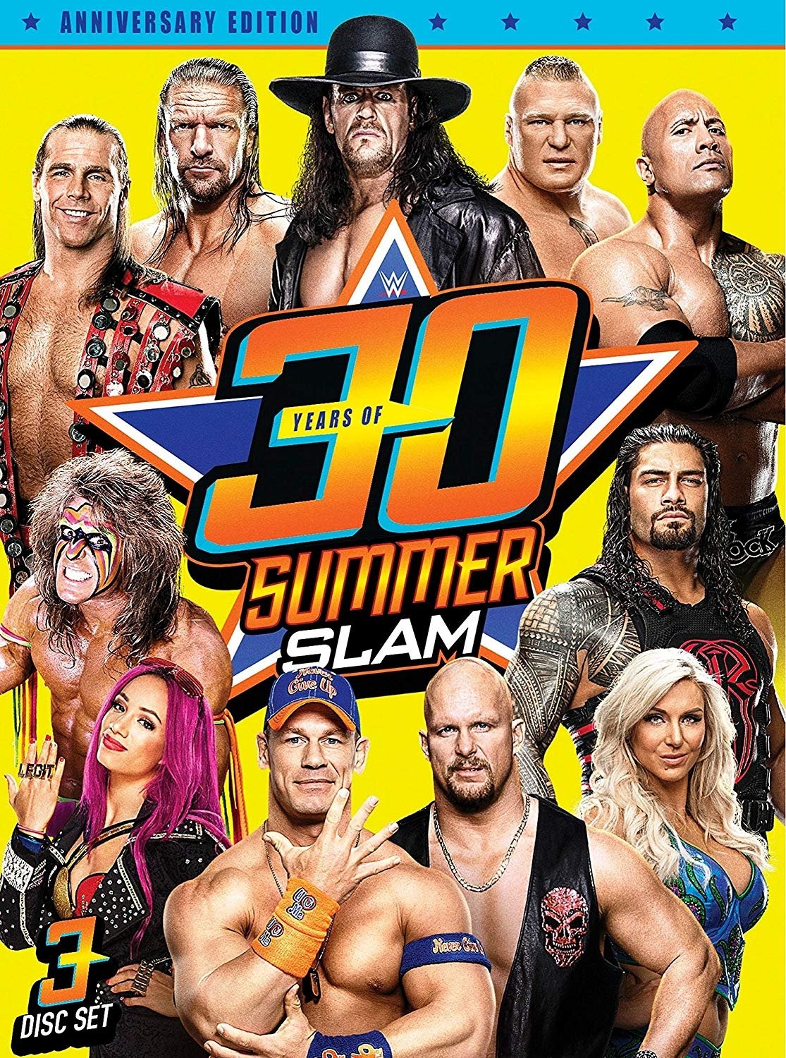 WWE 30 Years Of Summerslam Keychain