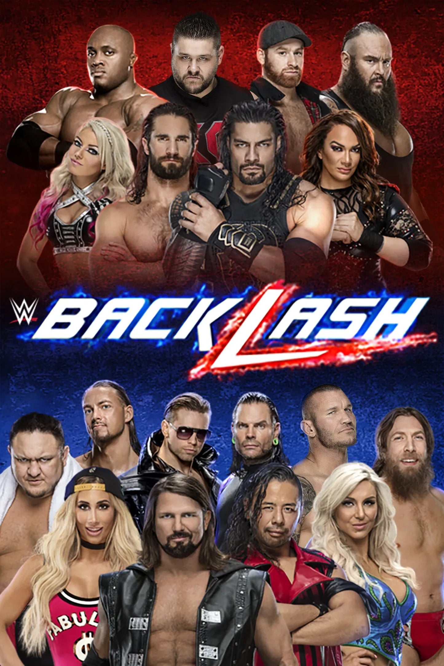 WWE Backlash 2018 Keychain