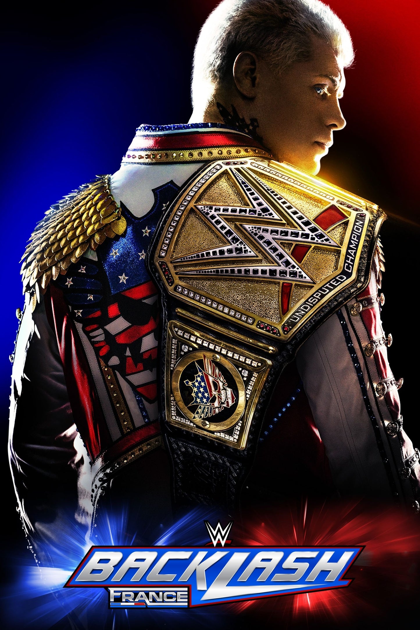 WWE Backlash France Keychain