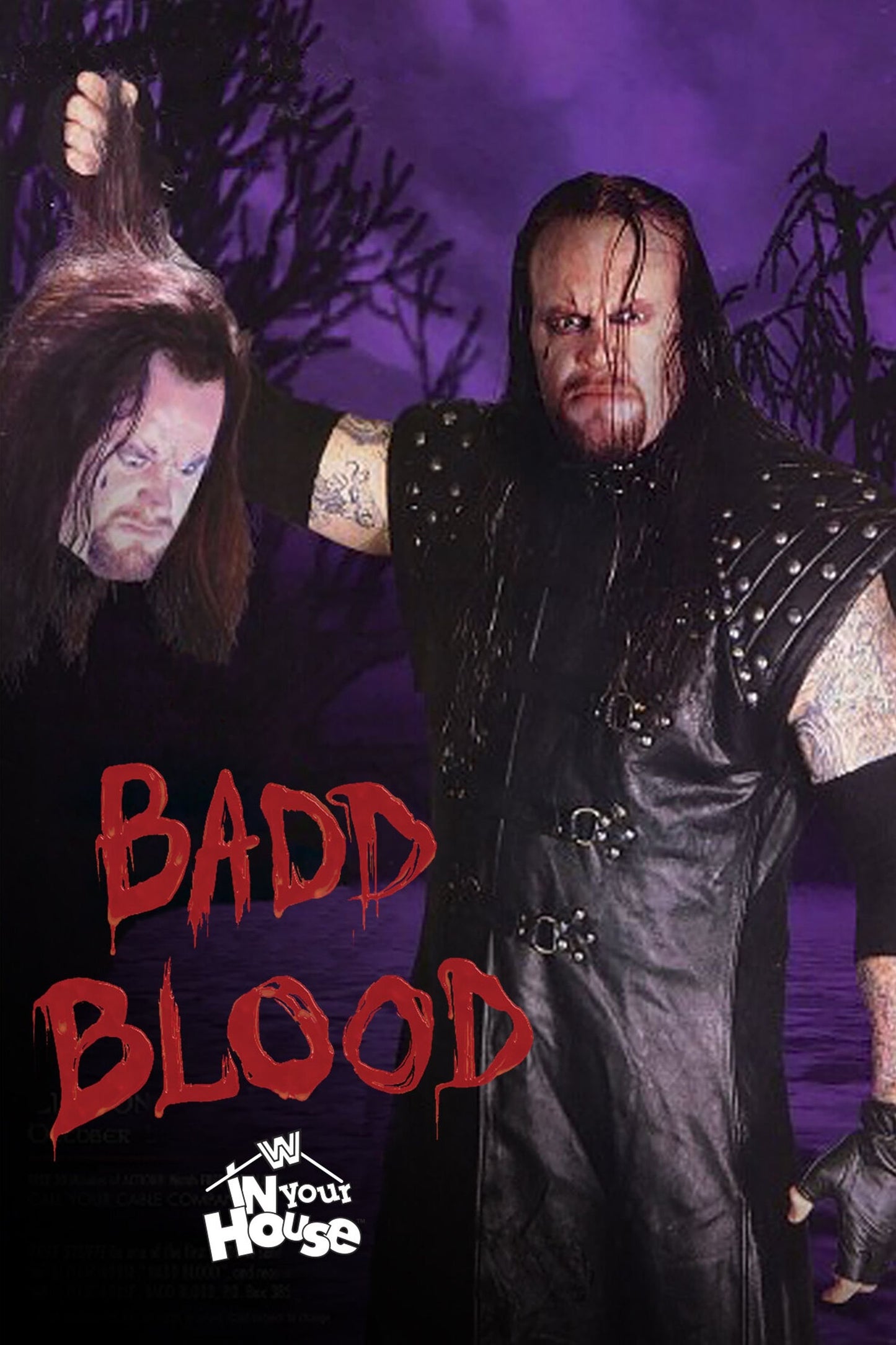 WWE Badd Blood In Your House Keychain