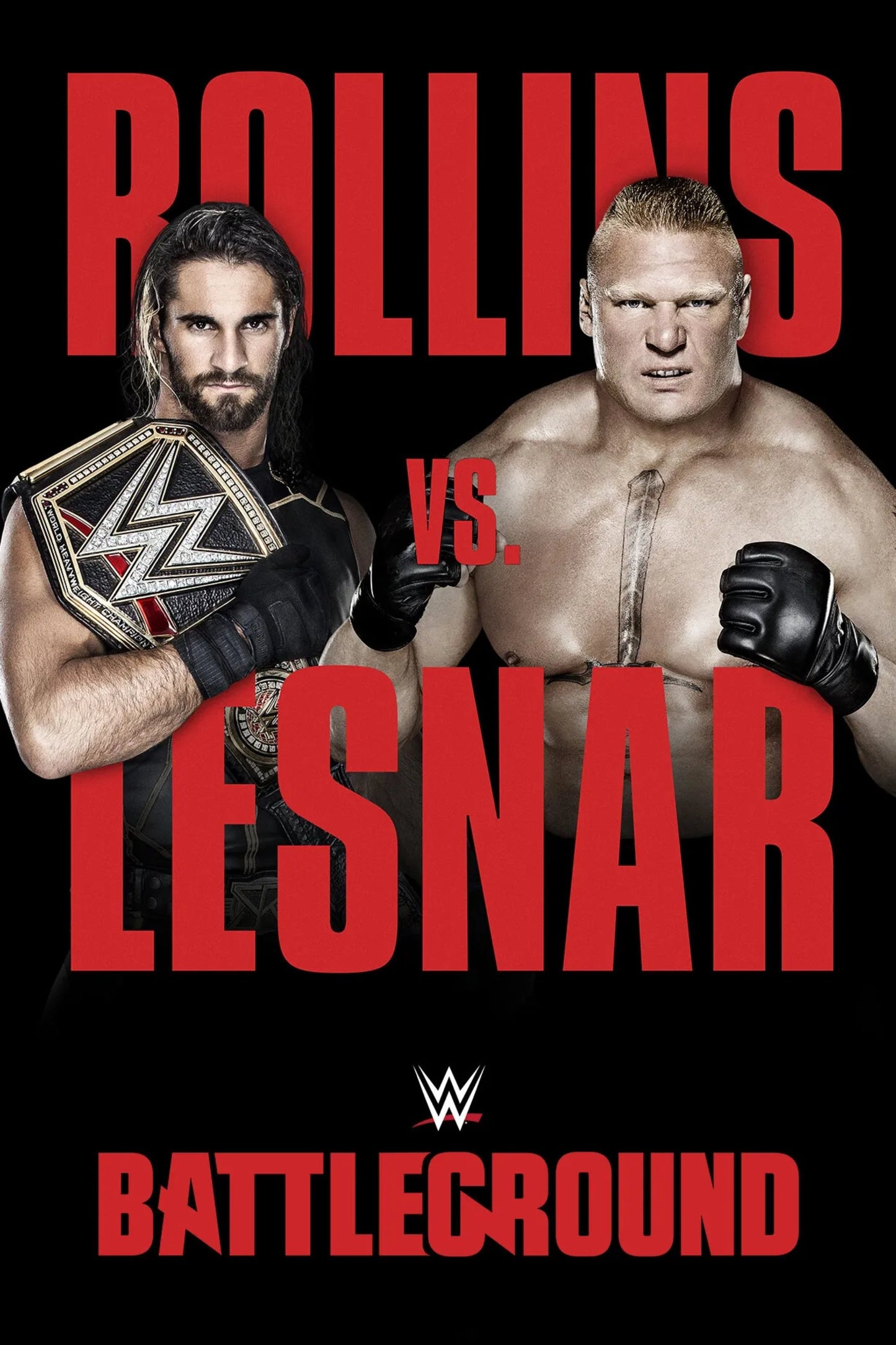 WWE Battleground 2015 Keychain