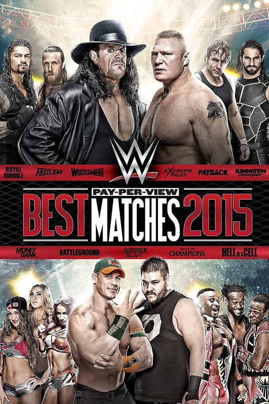 WWE Best Pay Per View Matches 2015 Keychain