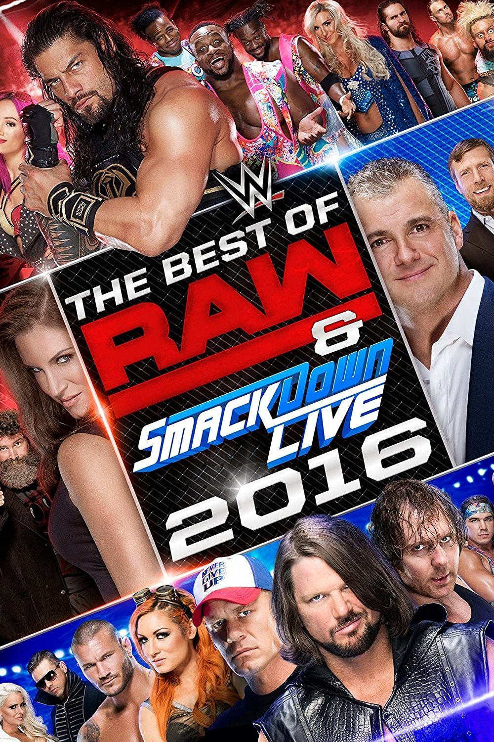 WWE Best Of Raw & Smackdown Live 2016 Poster Print