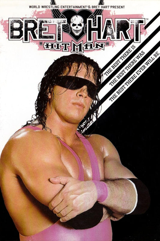 WWE Bret 'Hitman' Hart The Best There Is, The Best There Was, The Best There E Keychain