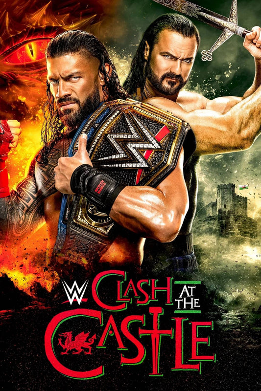 WWE Clash At The Castle 2022 Keychain