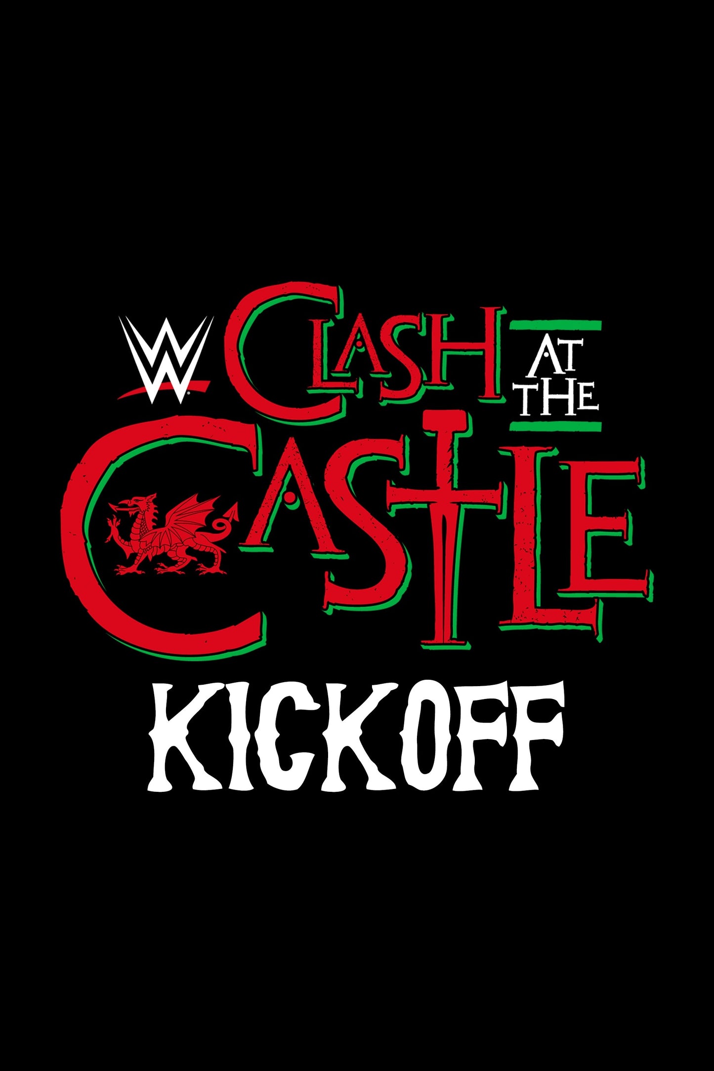 WWE Clash At The Castle Kickoff 2022 Keychain