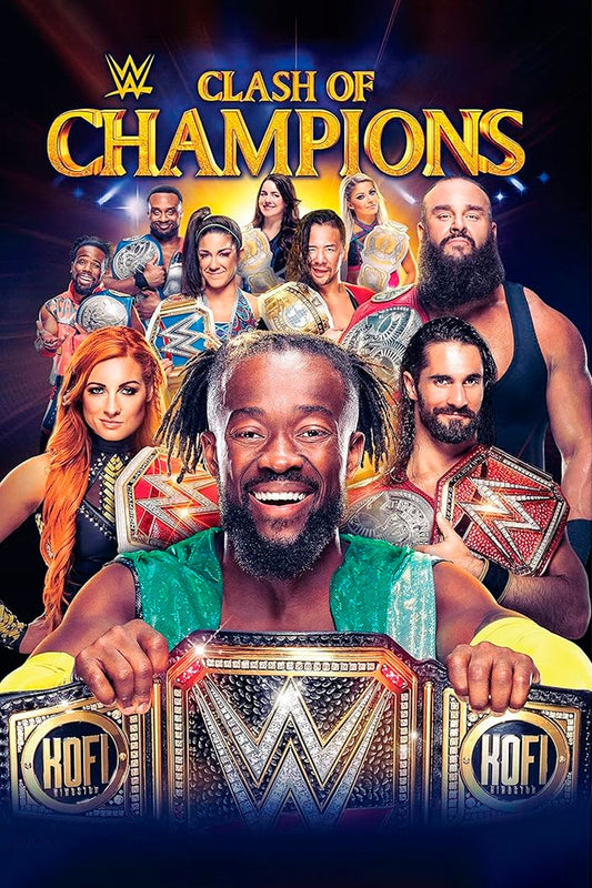 WWE Clash Of Champions 2019 Keychain