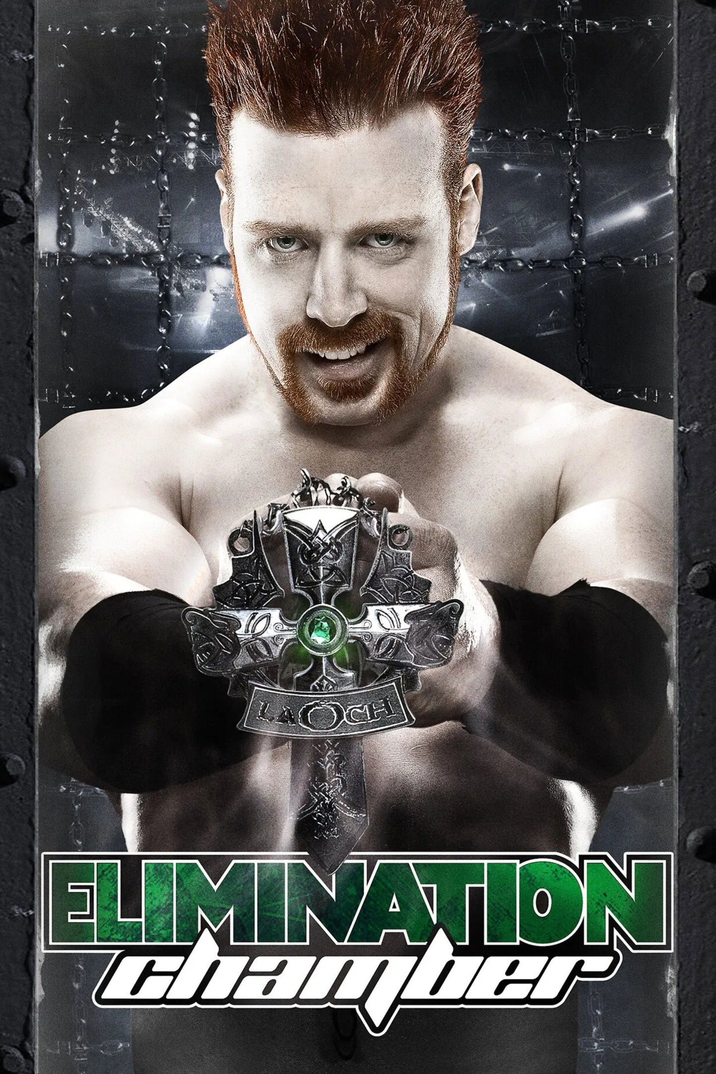WWE Elimination Chamber 2012 Keychain
