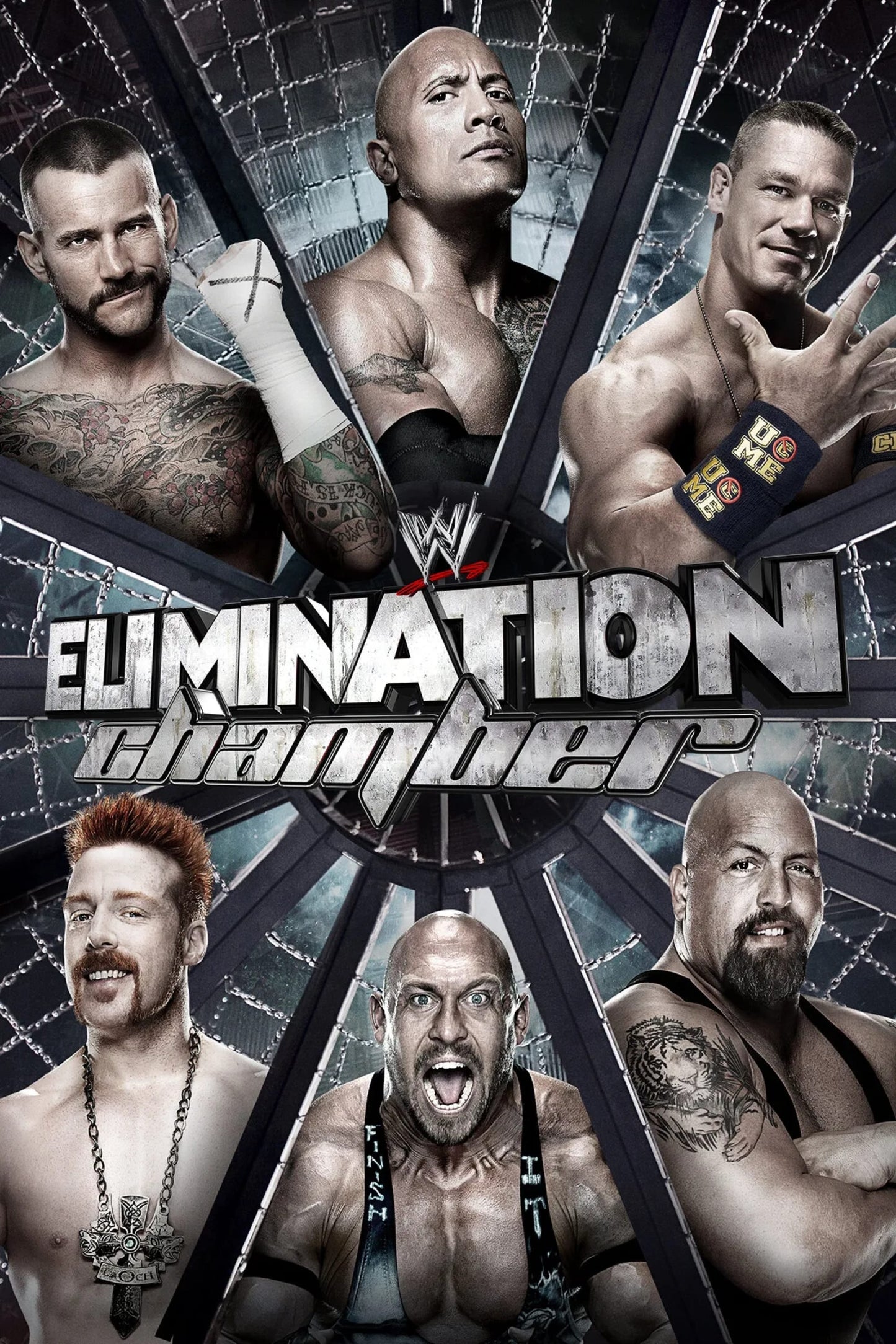 WWE Elimination Chamber 2013 Keychain