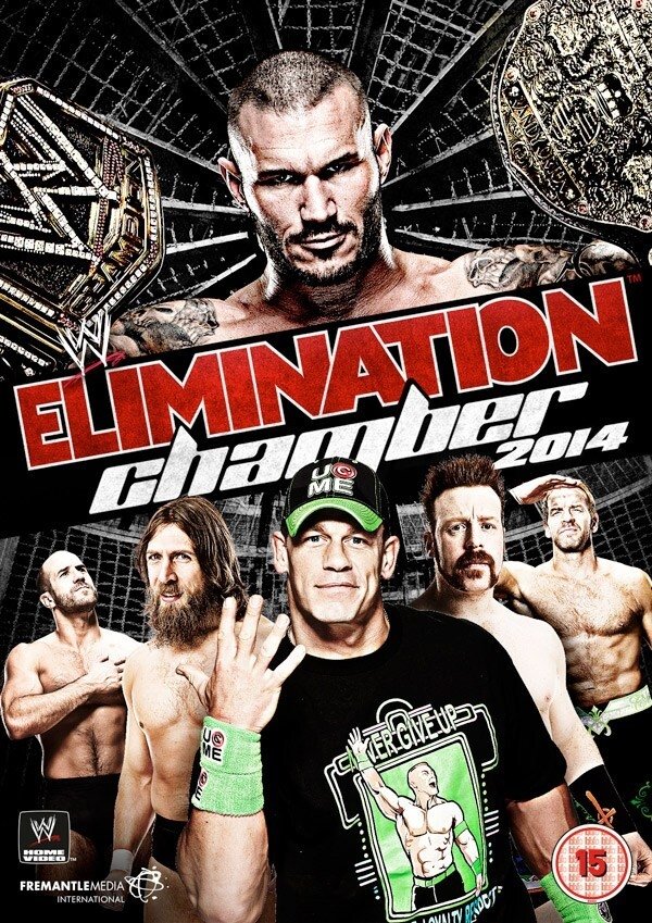 WWE Elimination Chamber 2014 Keychain