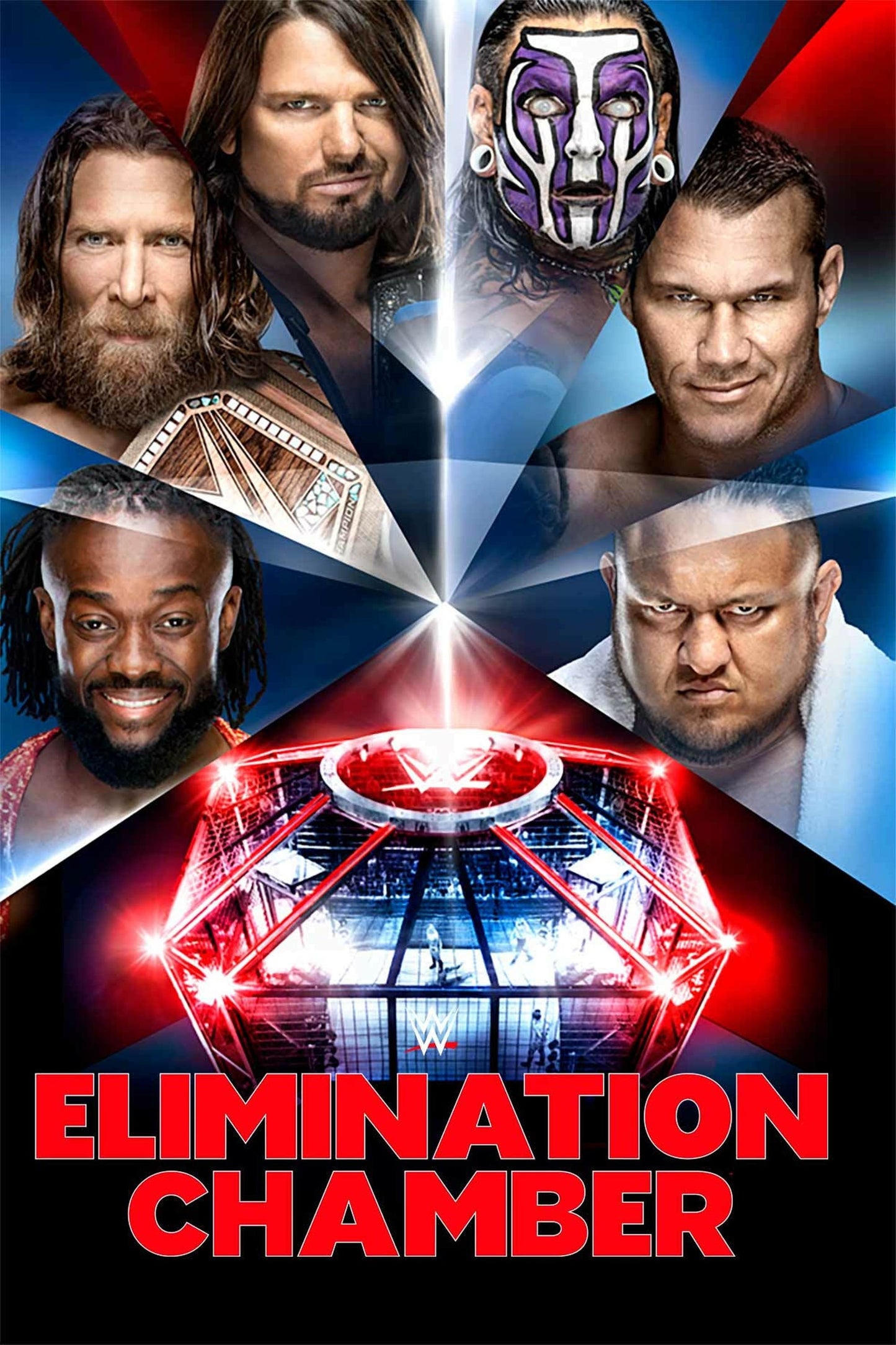 WWE Elimination Chamber 2019 Keychain