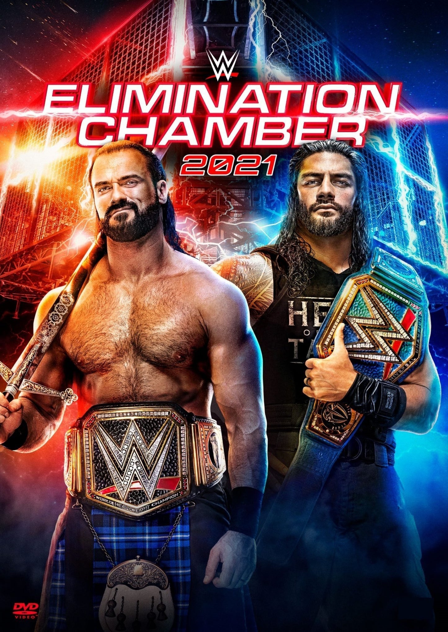 WWE Elimination Chamber 2021 Keychain
