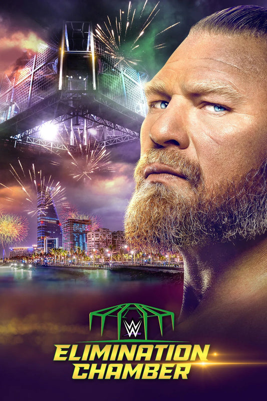 WWE Elimination Chamber 2022 Keychain