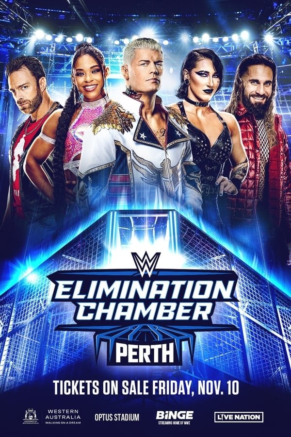WWE Elimination Chamber 2024 Perth Kickoff Poster Print