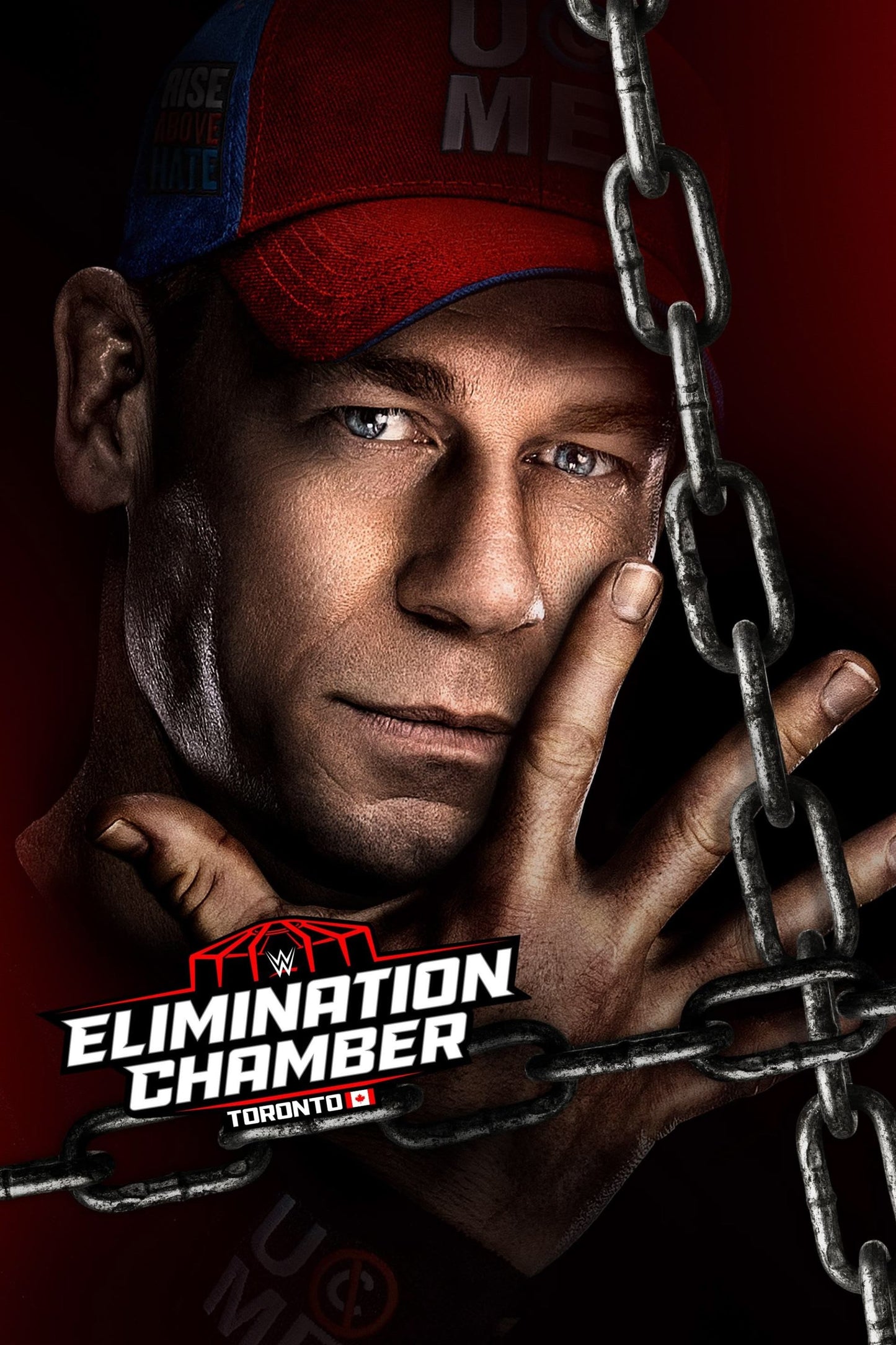 WWE Elimination Chamber Toronto Keychain