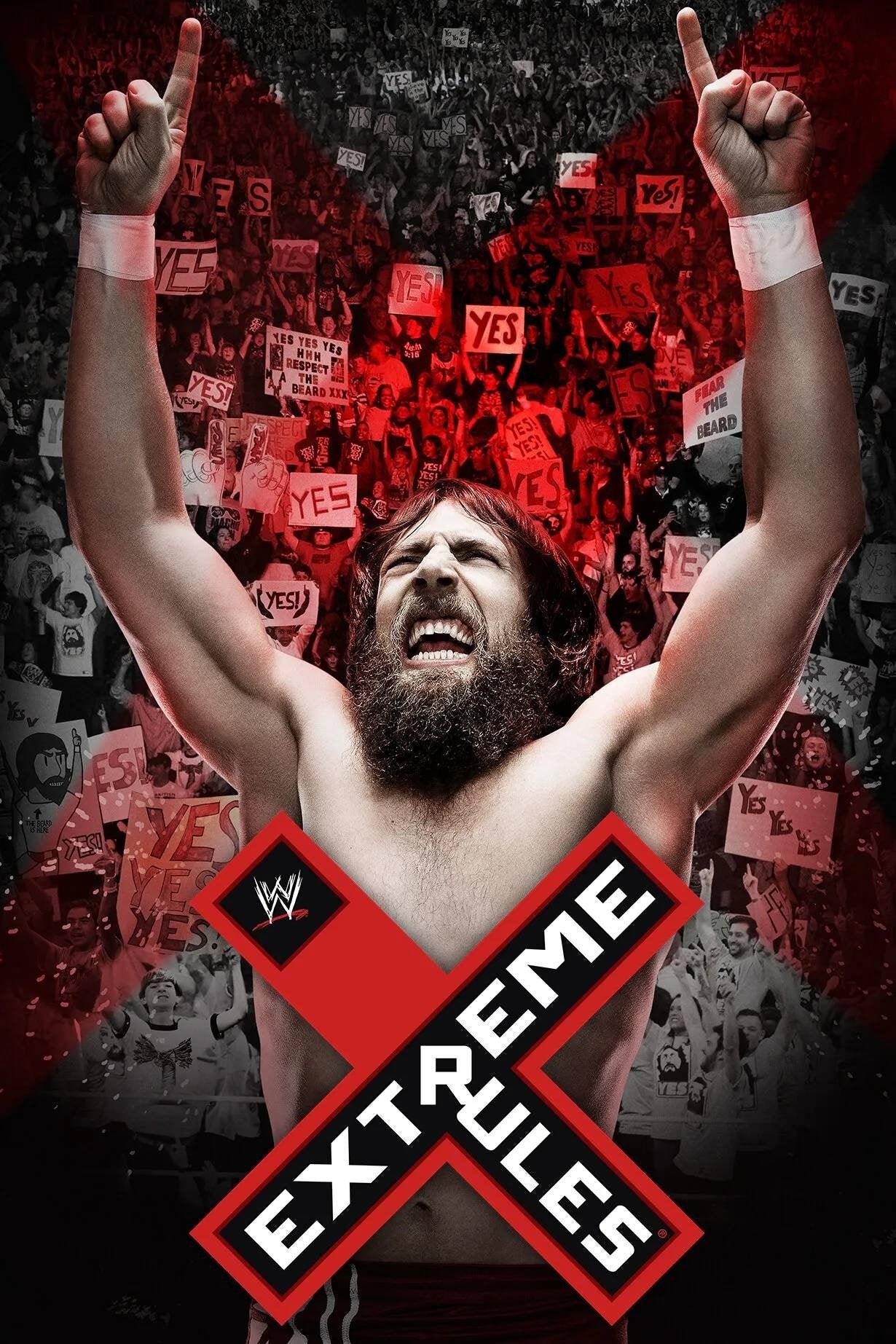 WWE Extreme Rules 2014 Keychain