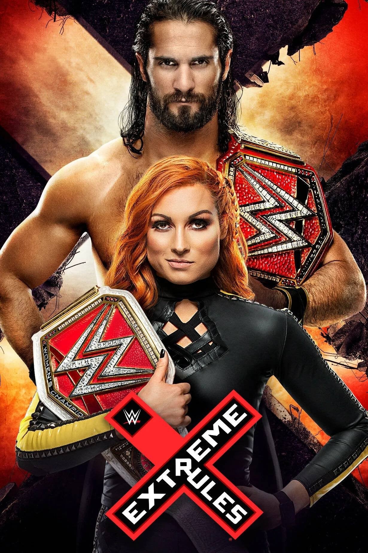 WWE Extreme Rules 2019 Keychain