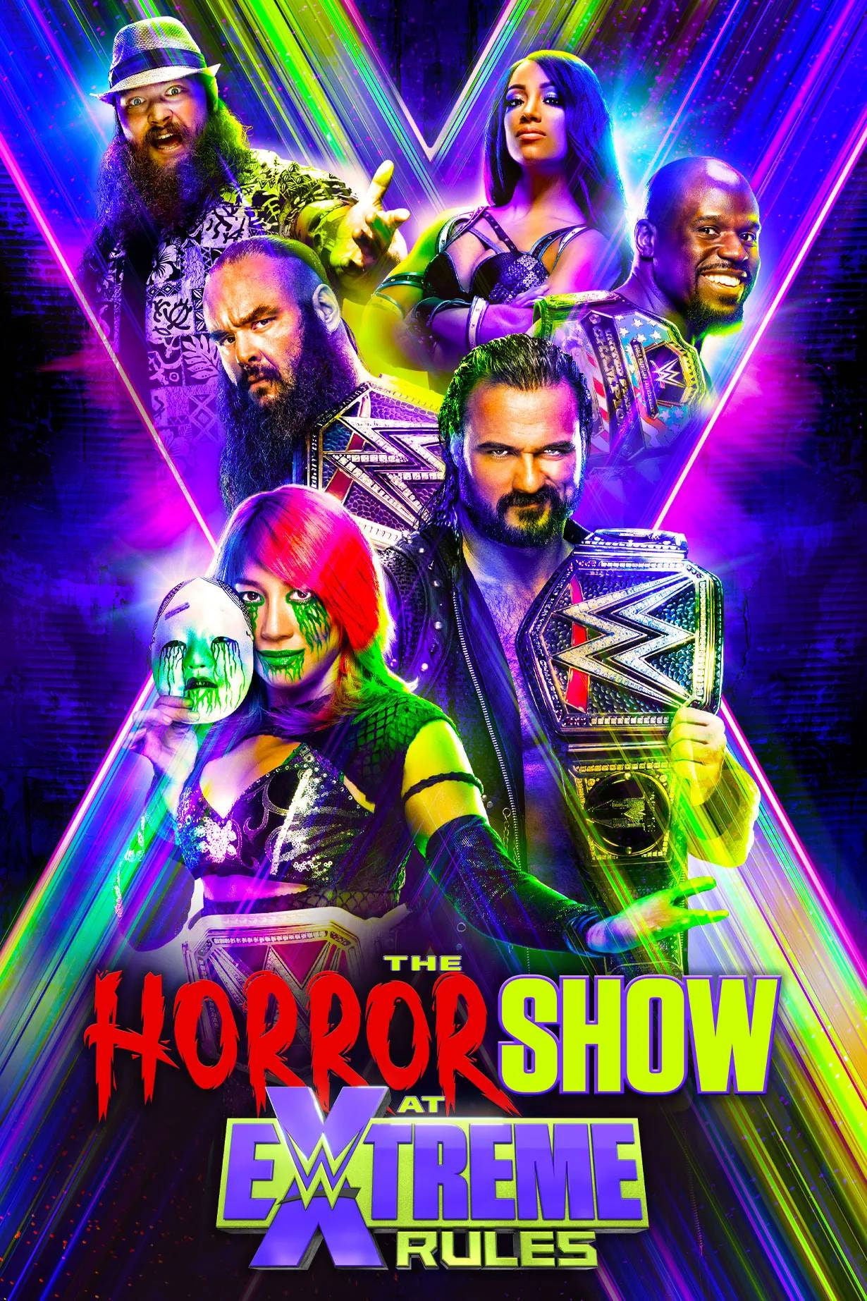 WWE Extreme Rules 2020 Keychain