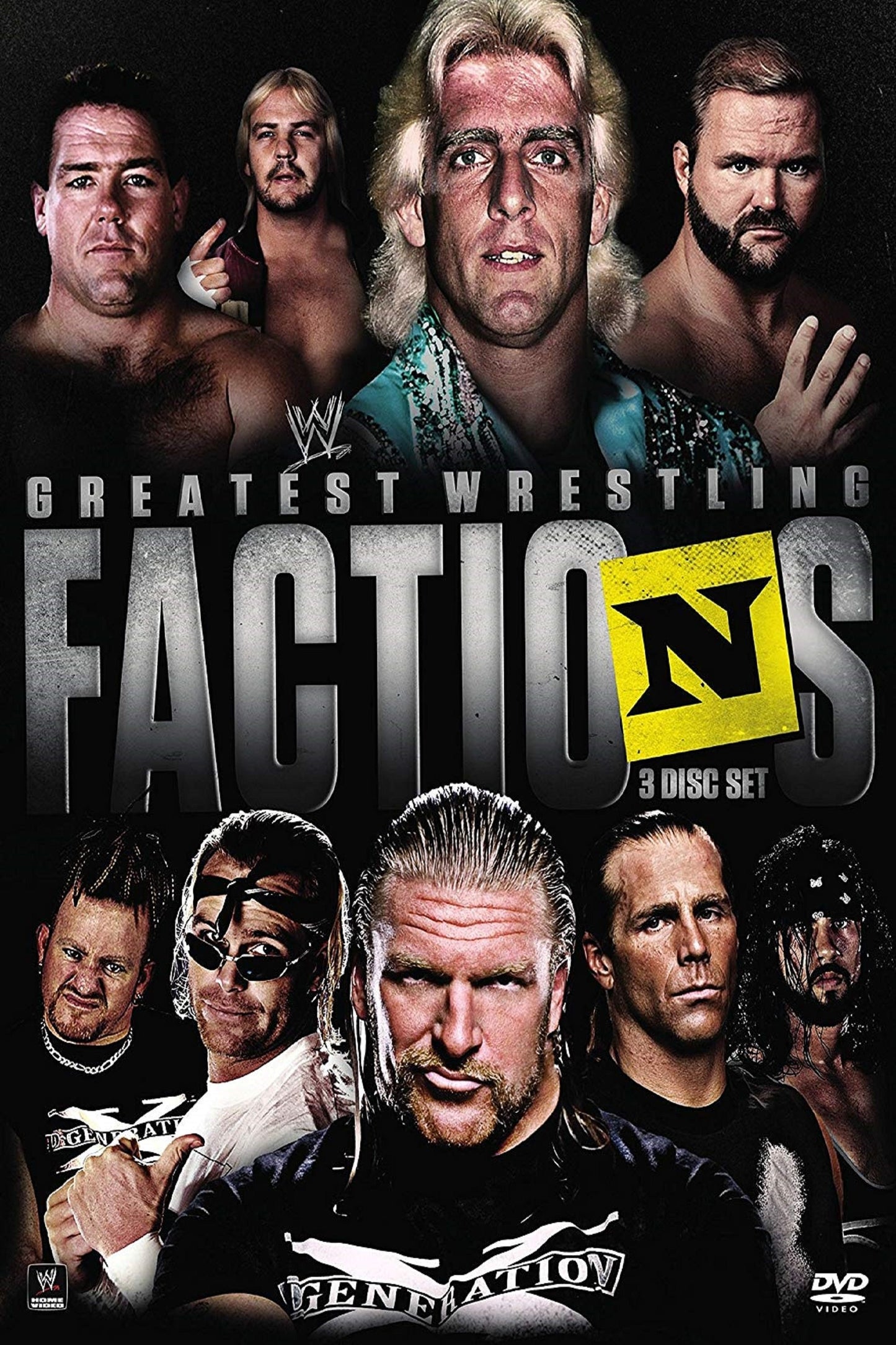 WWE Greatest Wrestling Factions Keychain