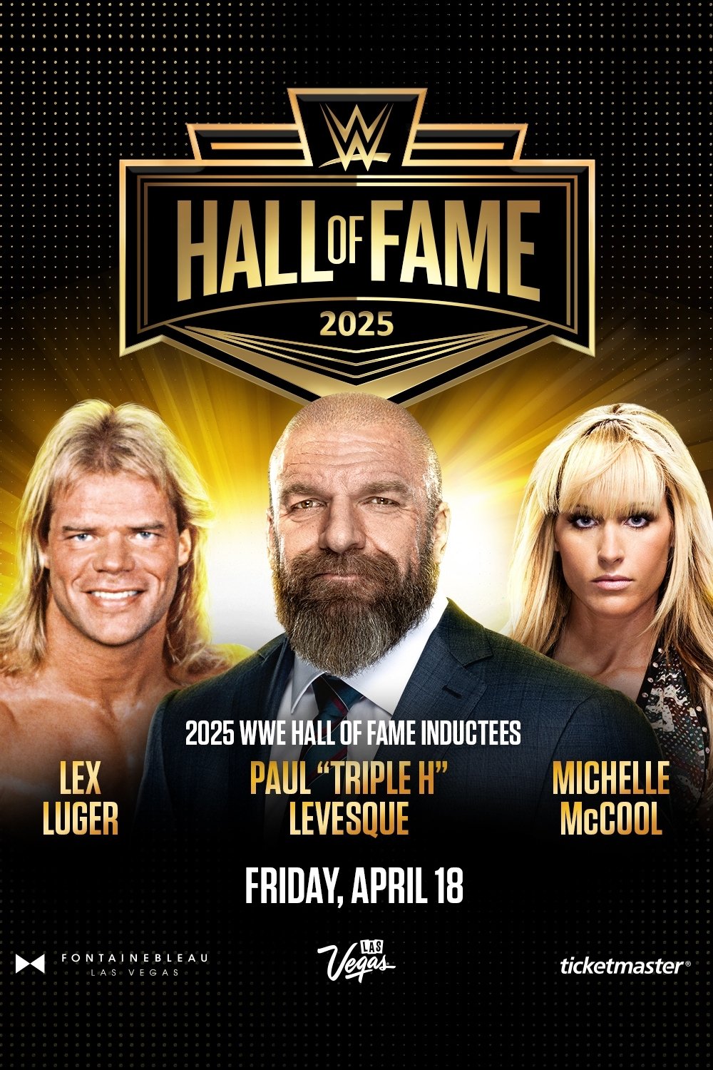 WWE Hall Of Fame 2025 Keychain