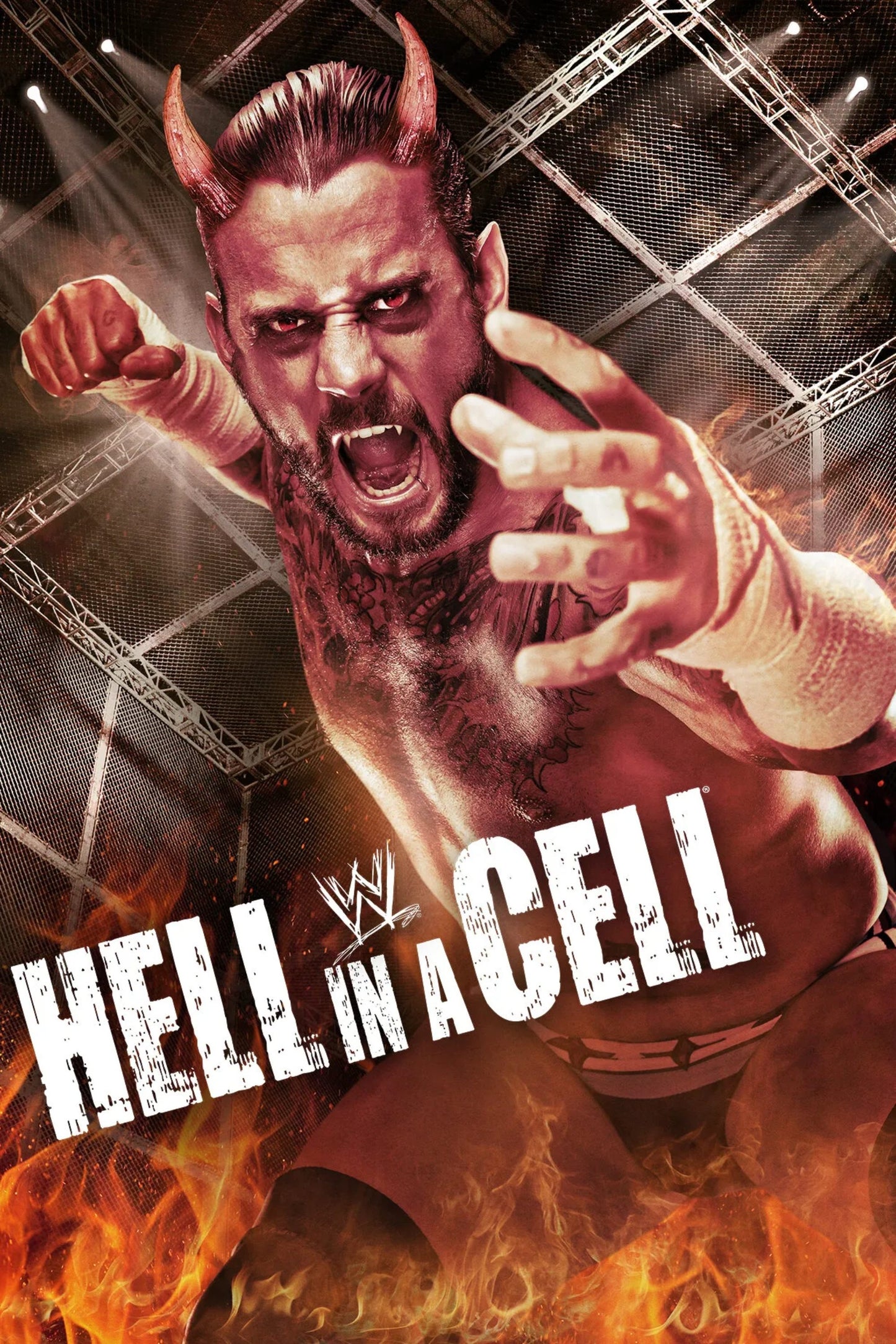 WWE Hell In A Cell 2012 Keychain