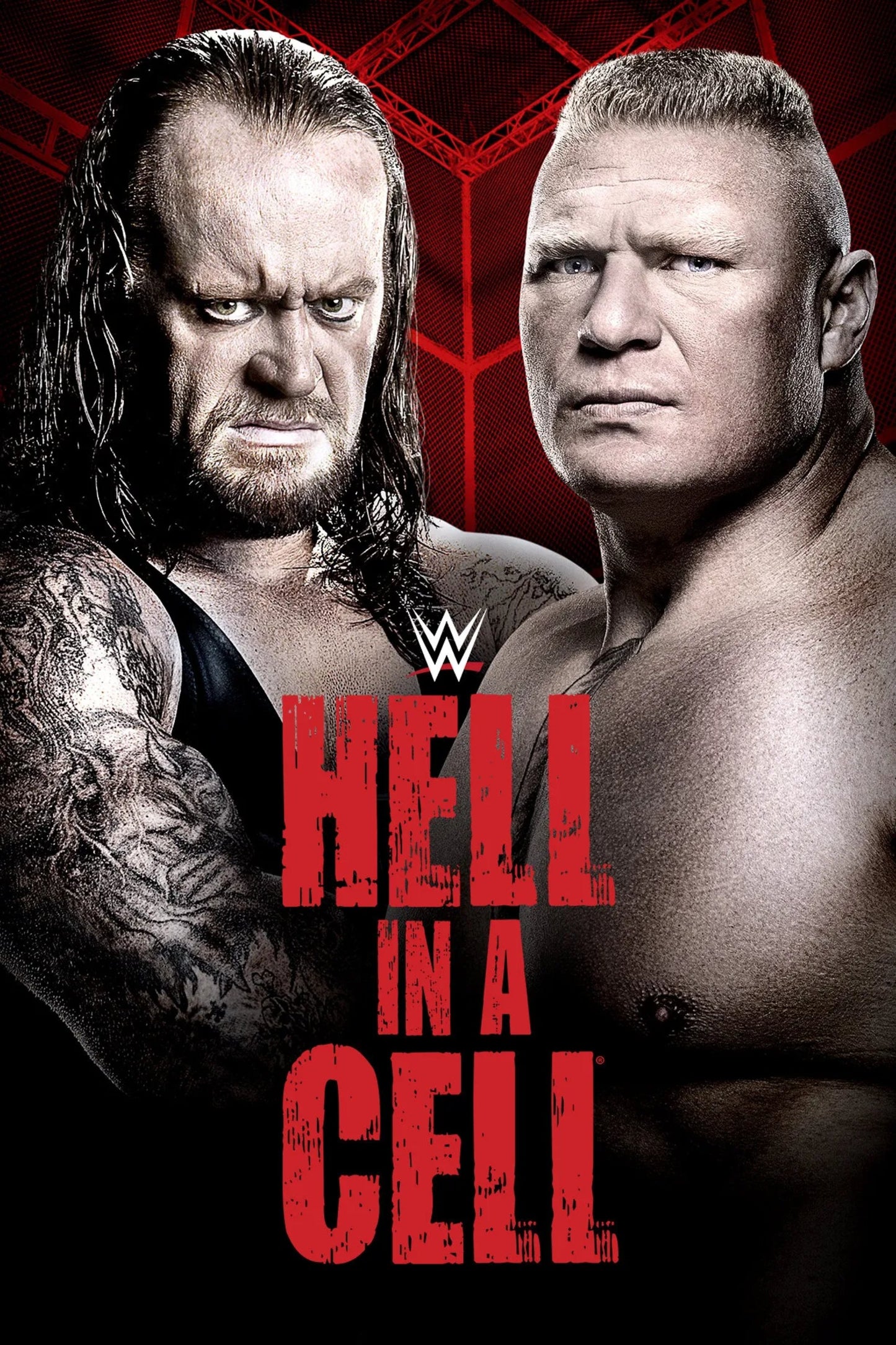 WWE Hell In A Cell 2015 Keychain