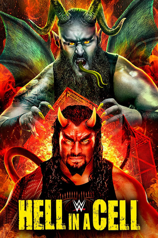 WWE Hell In A Cell 2018 Keychain