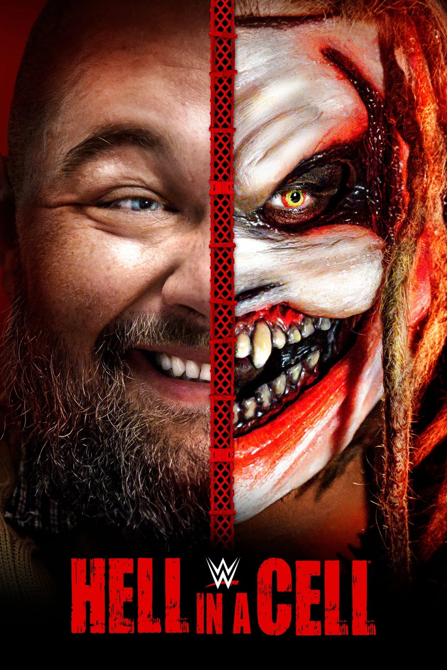 WWE Hell In A Cell 2019 Keychain