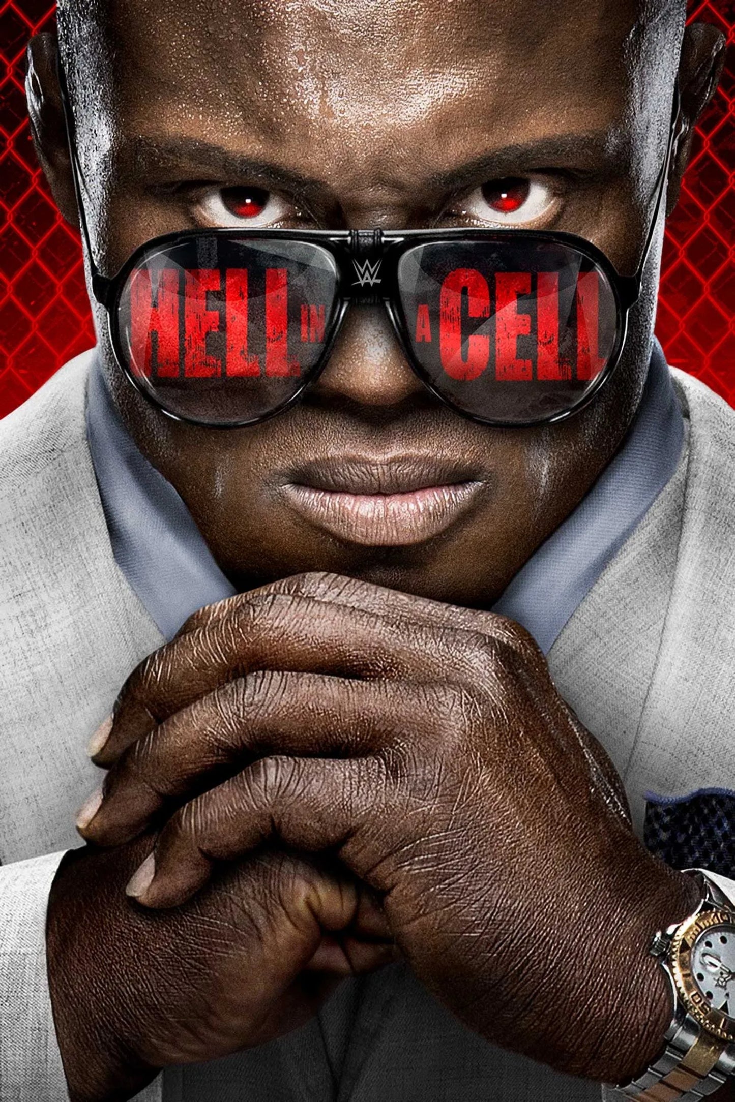 WWE Hell In A Cell 2021 Keychain