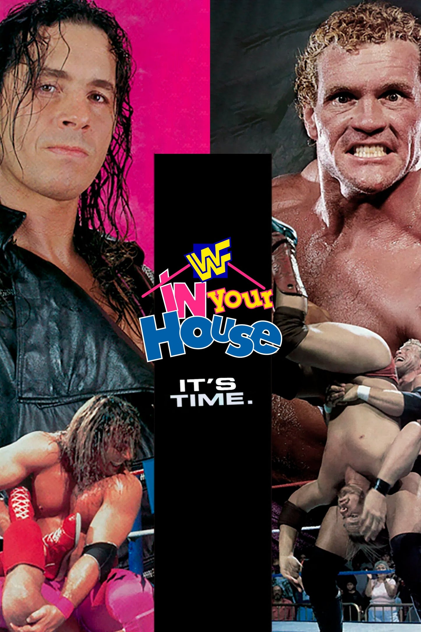WWE In Your House 12 It'S Time Keychain