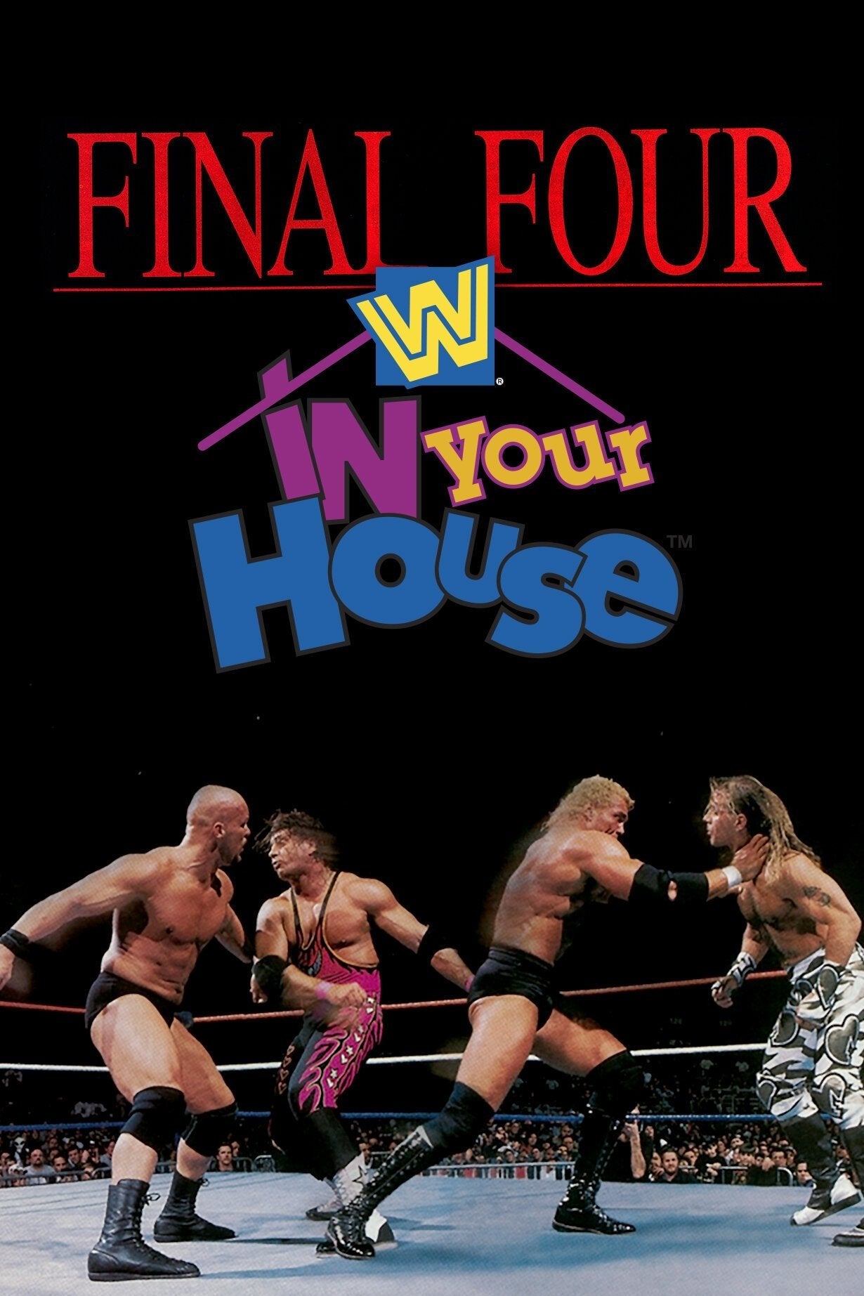 WWE In Your House 13 Final Four Keychain