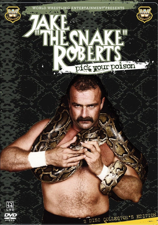 WWE Jake 'The Snake' Roberts Pick Your Poison Keychain
