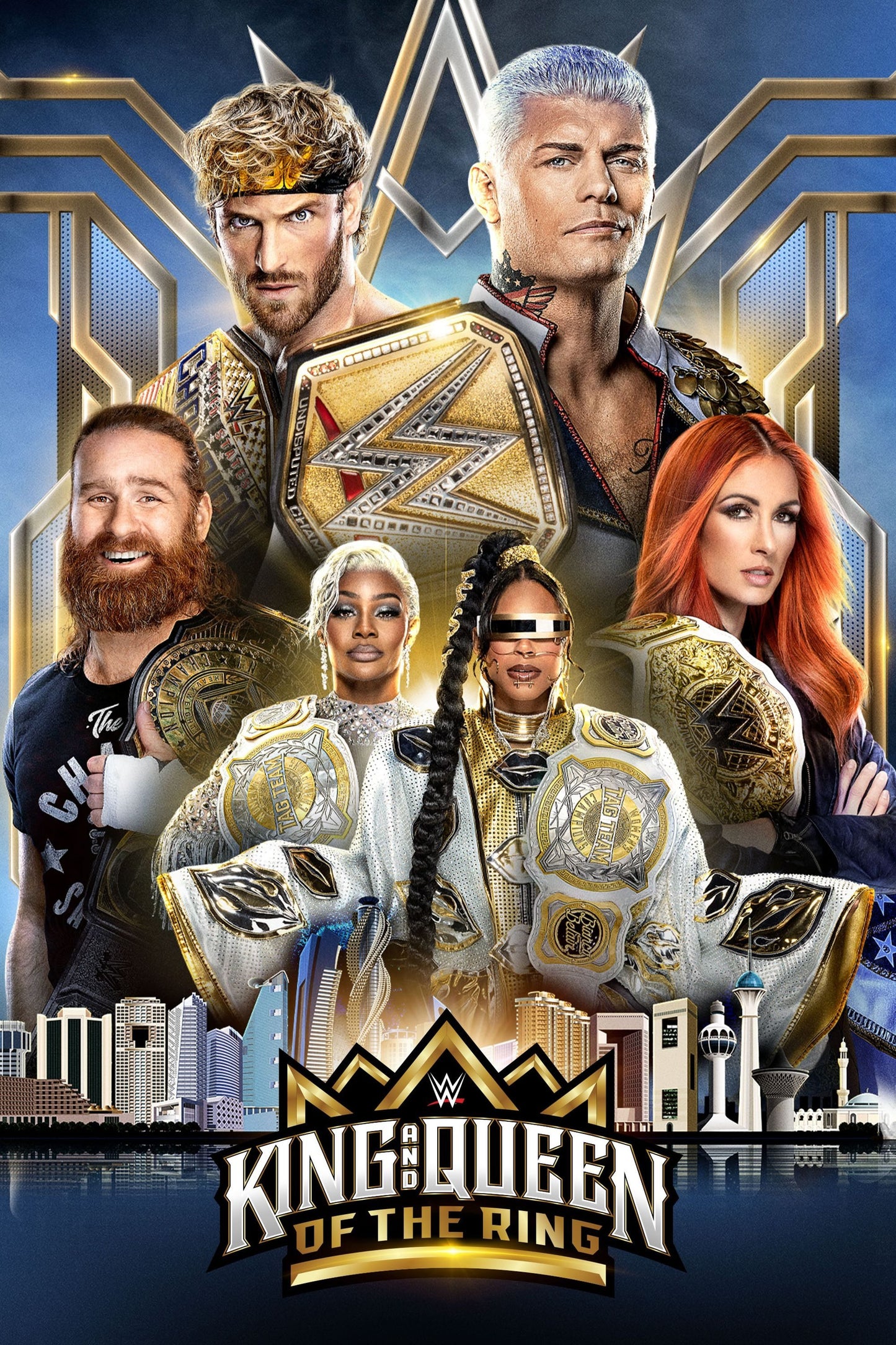 WWE King And Queen Of The Ring Magnet